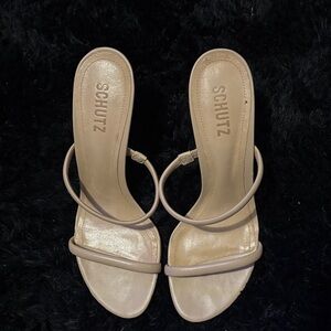 SCHUTZ Women's Elegant Beige Sandals